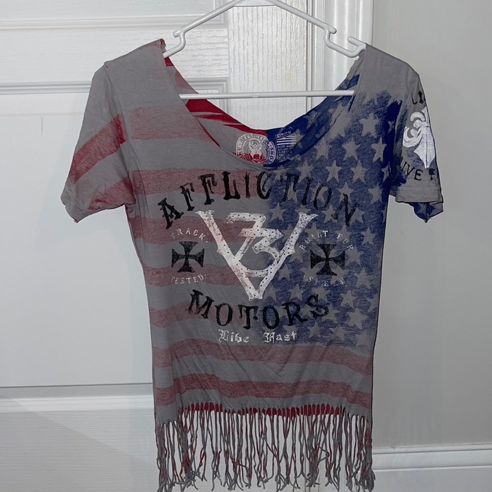 Women’s Affliction tee